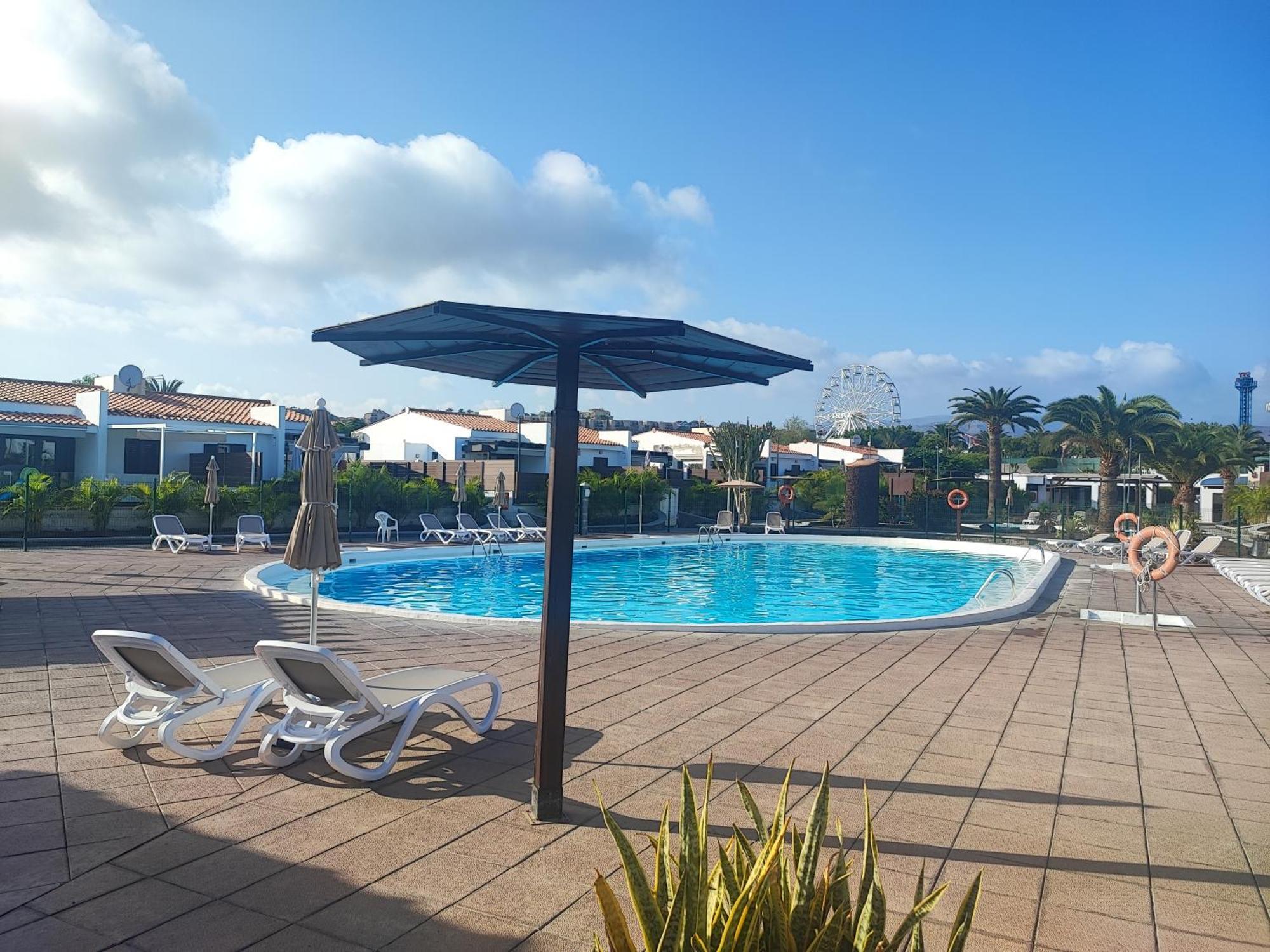Bungalow Maspalomas Golf Con Jacuzzi, Piscina Y Jardin San Bartolomé Luaran gambar