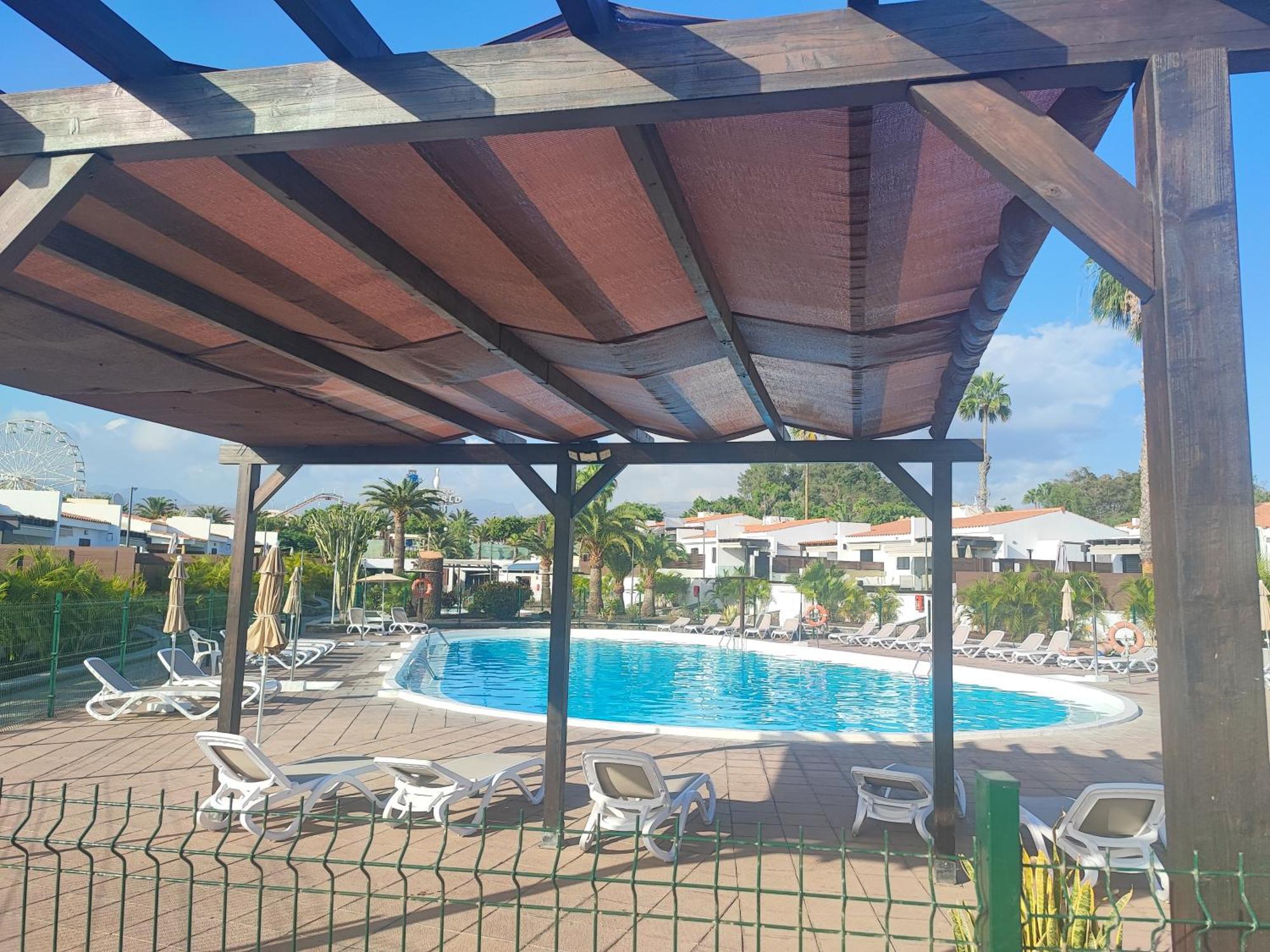 Bungalow Maspalomas Golf Con Jacuzzi, Piscina Y Jardin San Bartolomé Luaran gambar