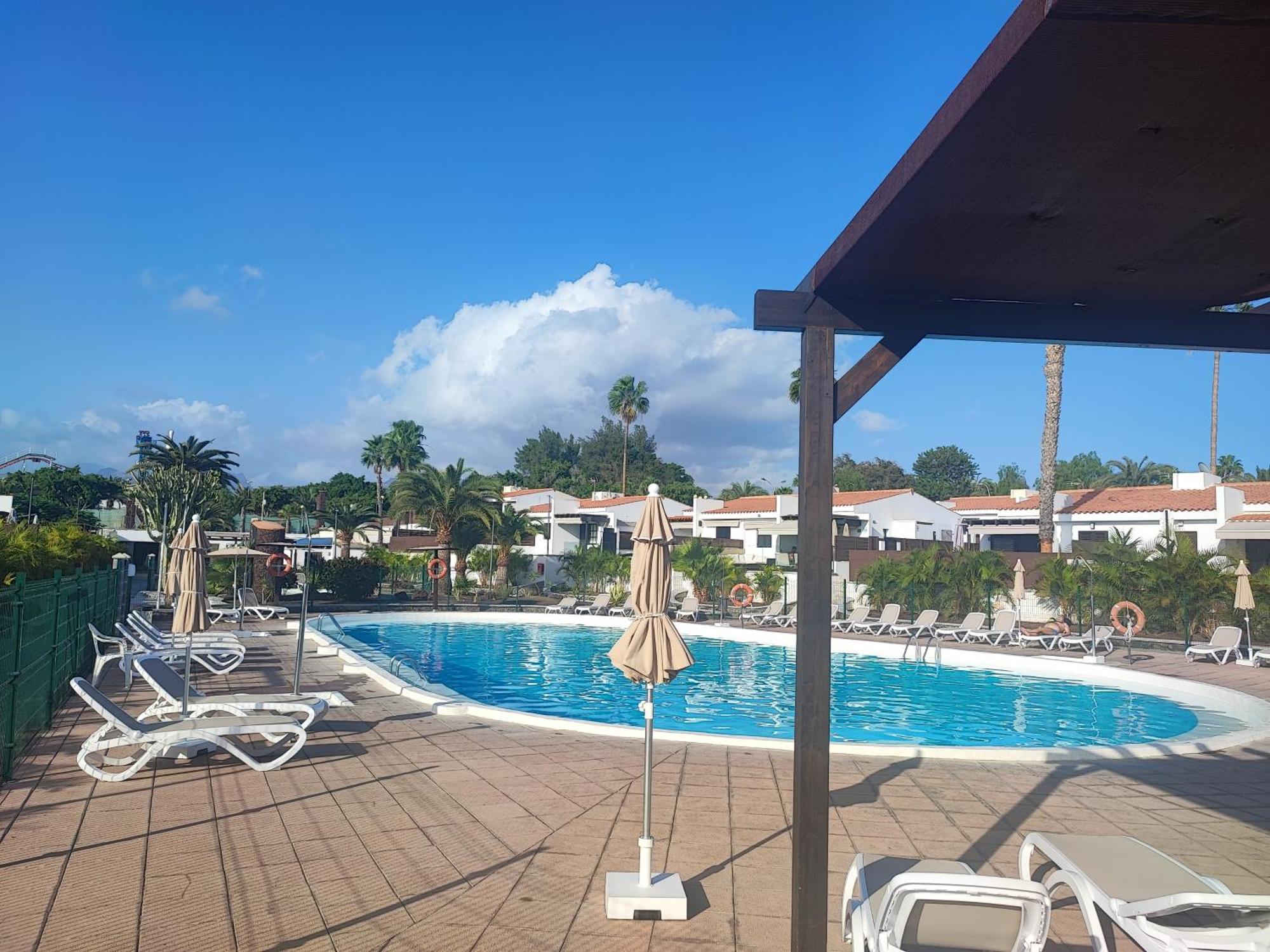 Bungalow Maspalomas Golf Con Jacuzzi, Piscina Y Jardin San Bartolomé Luaran gambar